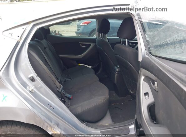 5NPDH4AE8GH794786 2016 HYUNDAI ELANTRA Silver Vista de la etiqueta del VIN