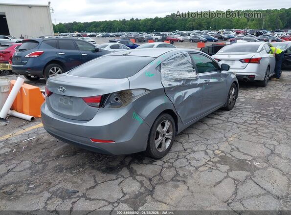5NPDH4AE8GH794786 2016 HYUNDAI ELANTRA Silver Trasero derecho