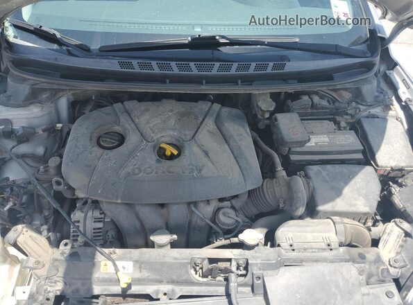 5NPDH4AEXGH766486 2016 HYUNDAI ELANTRA Silver Vista interior trasera