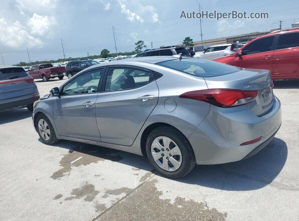 5NPDH4AEXGH766486 2016 HYUNDAI ELANTRA Silver Trasero izquierdo