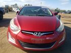 2016 Hyundai Elantra Se Burgundy vin: 5NPDH4AEXGH790190