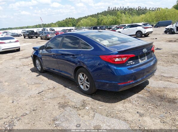 5NPE24AF2GH361902 2016 HYUNDAI SONATA Blue Задня ліва чверть