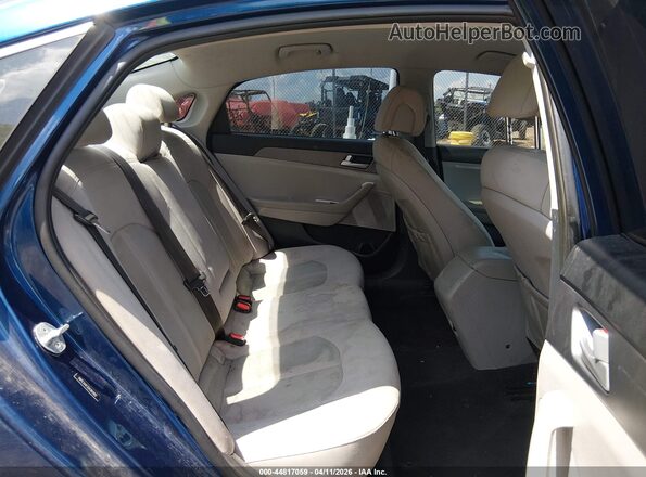 5NPE24AF2GH361902 2016 HYUNDAI SONATA Blue Вид наклейки з VIN-кодом