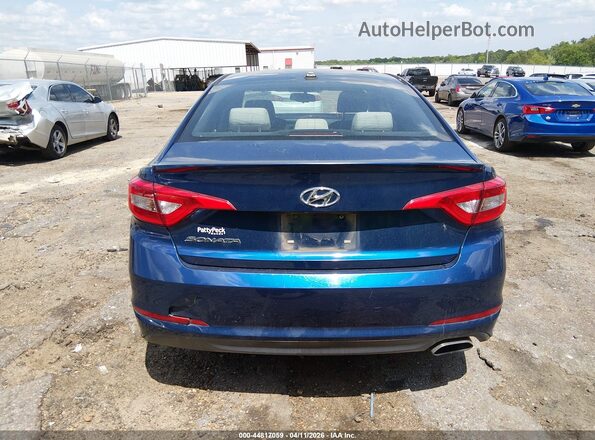 5NPE24AF2GH361902 2016 HYUNDAI SONATA Blue 