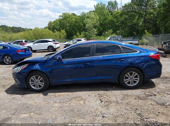 5NPE24AF2GH361902 2016 HYUNDAI SONATA Blue 