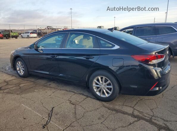 5NPE24AF2KH740701 2019 HYUNDAI SONATA Черный Задняя левая четверть