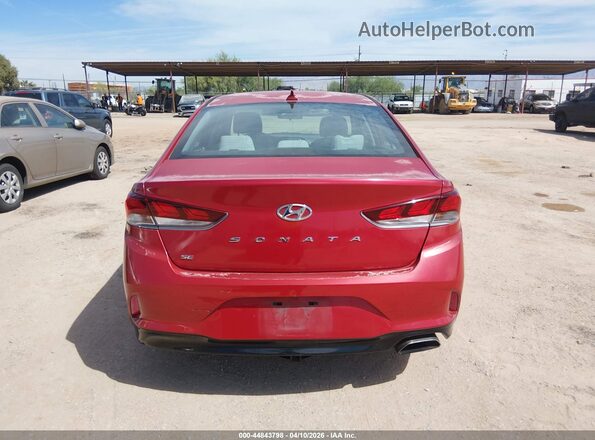 5NPE24AF3JH609081 2018 HYUNDAI SONATA Red 