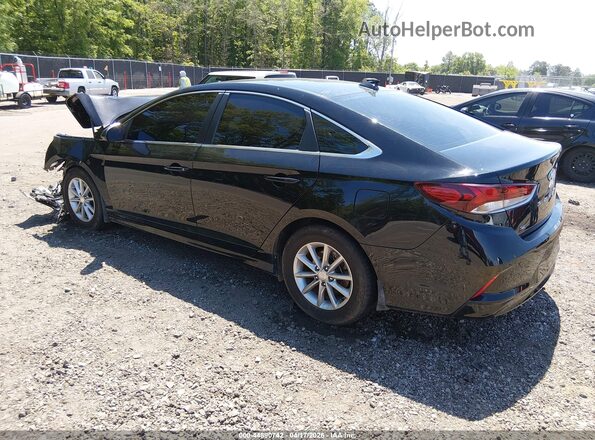 5NPE24AF4KH734091 2019 HYUNDAI SONATA Черный Задняя левая четверть