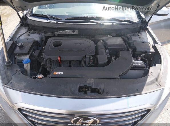 5NPE24AF5GH335486 2016 HYUNDAI SONATA Silver Widok z tyłu