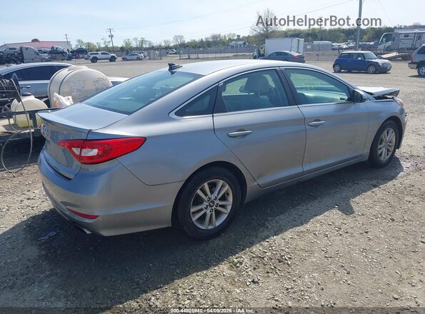 5NPE24AF5GH370108 2016 HYUNDAI SONATA Silver Tył prawy