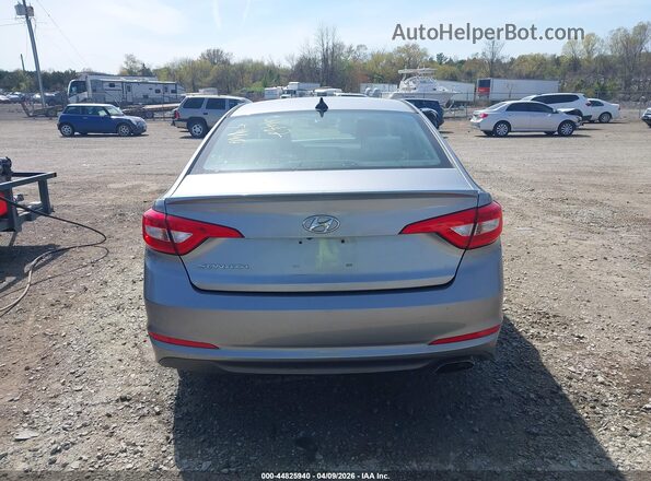 5NPE24AF5GH370108 2016 HYUNDAI SONATA Silver 