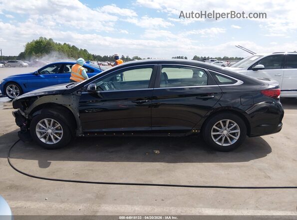 5NPE24AF9JH703675 2018 HYUNDAI SONATA Черный 