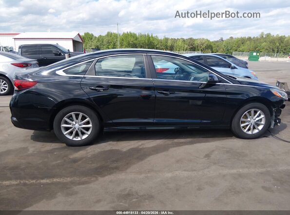 5NPE24AF9JH703675 2018 HYUNDAI SONATA Черный Панорамный вид салона 360°