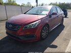 2016 Hyundai Sonata Sport Красный vin: 5NPE34AF0GH347283
