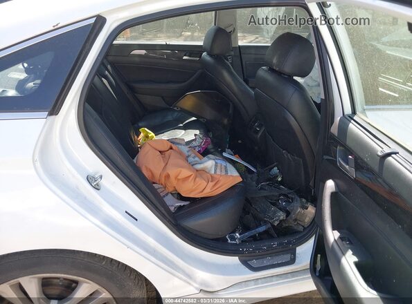 5NPE34AF2JH682018 2018 HYUNDAI SONATA White Widok naklejki z numerem VIN