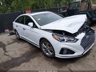 2019 Hyundai Sonata Sport White vin: 5NPE34AF2KH791791