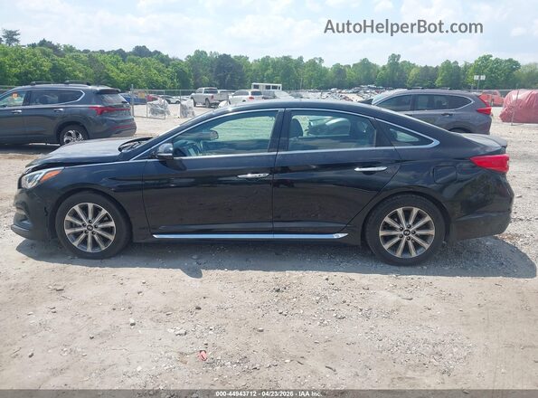 5NPE34AF3GH334785 2016 HYUNDAI SONATA Black Widok wnętrza 360 stopni