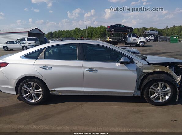 5NPE34AF4JH659355 2018 HYUNDAI SONATA Серебряный Панорамный вид салона 360°