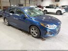 2019 Hyundai Sonata Sel Blue vin: 5NPE34AF5KH804887