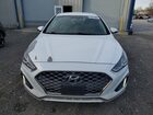2019 Hyundai Sonata Sel White vin: 5NPE34AF5KH811015 Damage: Front Bumper, Chipped, 2