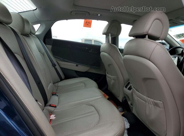 5NPE34AF6GH280883 2016 HYUNDAI SONATA Синий Вид задних сидений