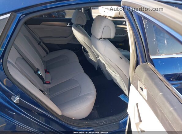 5NPE34AF7GH347586 2016 HYUNDAI SONATA Синий Вид наклейки с VIN-кодом