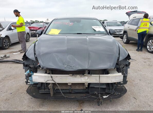 5NPEH4J27MH068634 2021 HYUNDAI SONATA Серый Вид щитка приборов