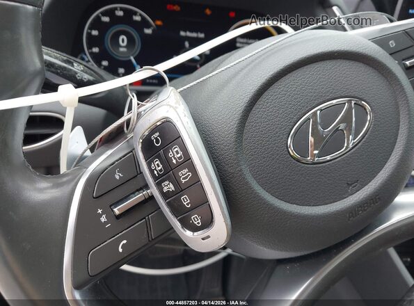 5NPEH4J27MH068634 2021 HYUNDAI SONATA Серый Вид панели приборов