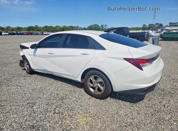 5NPLL4AG3NH057360 2022 HYUNDAI ELANTRA White Tył lewy