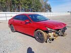 2022 Hyundai Elantra Sel Red vin: 5NPLM4AG1NH058634