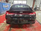 2022 Hyundai Elantra Sel Черный vin: 5NPLM4AG4NH070535