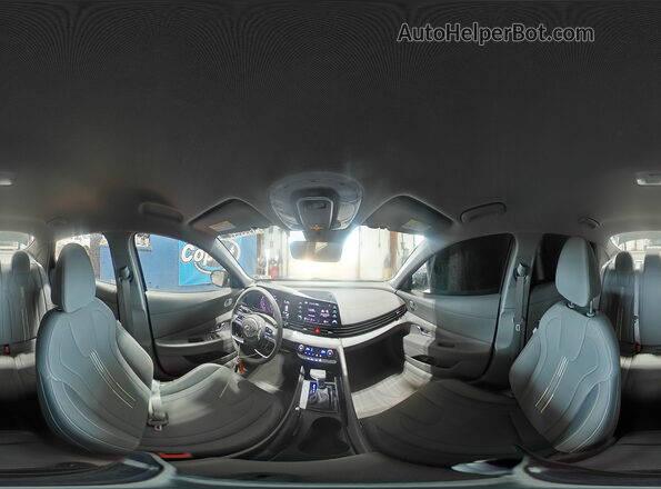 5NPLM4AG4NH070535 2022 HYUNDAI ELANTRA Черный Панорамный вид салона 360°