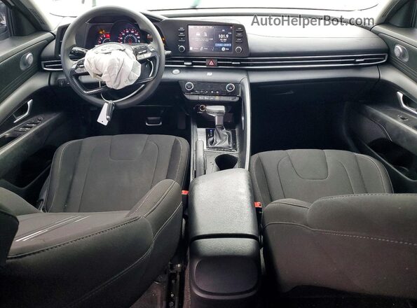 5NPLM4AG5NH074674 2022 HYUNDAI ELANTRA White Vista del salpicadero