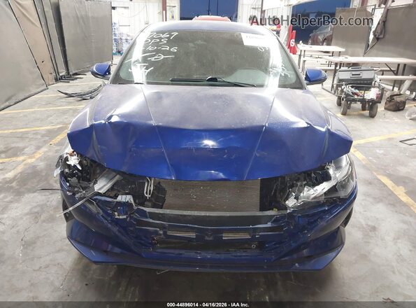 5NPLM4AG6MH040550 2021 HYUNDAI ELANTRA Синий Вид задней части салона
