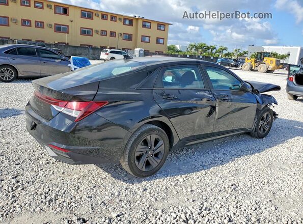 5NPLM4AG6NH067006 2022 HYUNDAI ELANTRA Black Trasero derecho