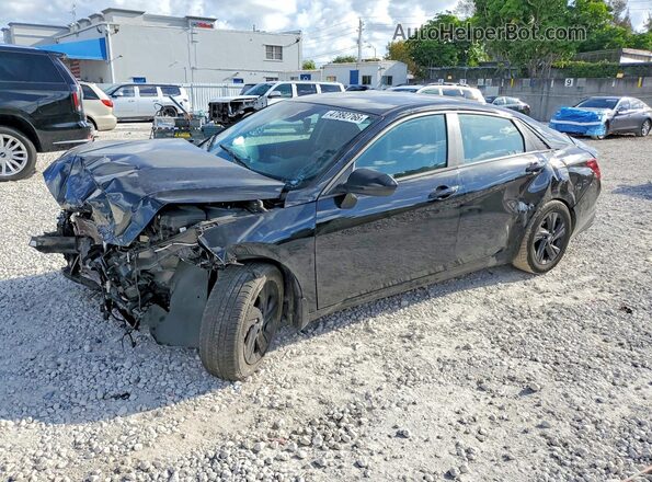 5NPLM4AG6NH067006 2022 HYUNDAI ELANTRA Black Vista tres cuartos delantera izquierda