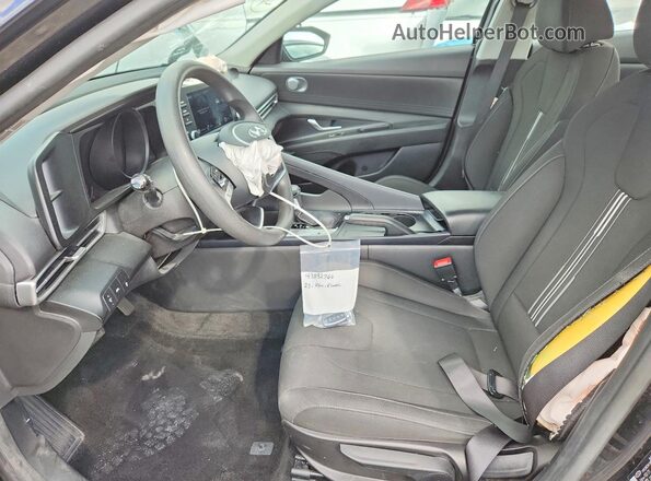 5NPLM4AG6NH067006 2022 HYUNDAI ELANTRA Black Vista interior delantera