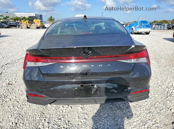 5NPLM4AG6NH067006 2022 HYUNDAI ELANTRA Black Vista trasera