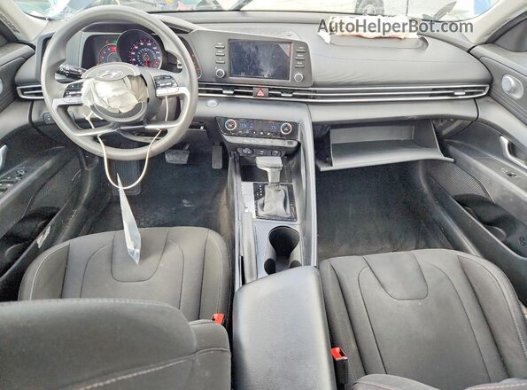 5NPLM4AG6NH067006 2022 HYUNDAI ELANTRA Black Vista del salpicadero