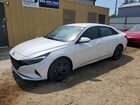 2021 Hyundai Elantra Sel White vin: 5NPLM4AG7MH018072