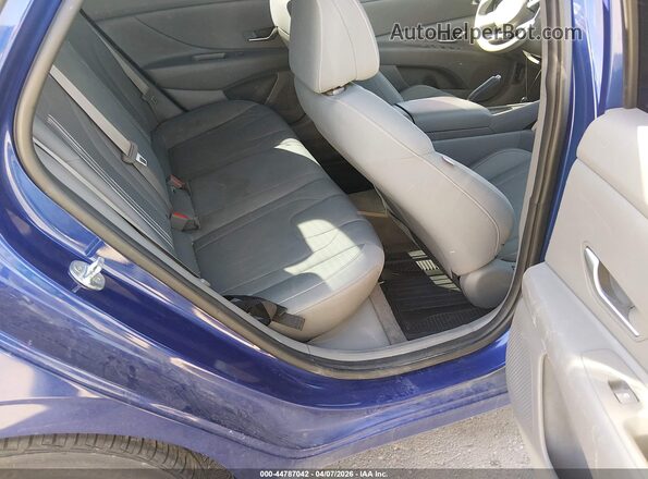 5NPLM4AG8MH009591 2021 HYUNDAI ELANTRA Синий Вид наклейки с VIN-кодом