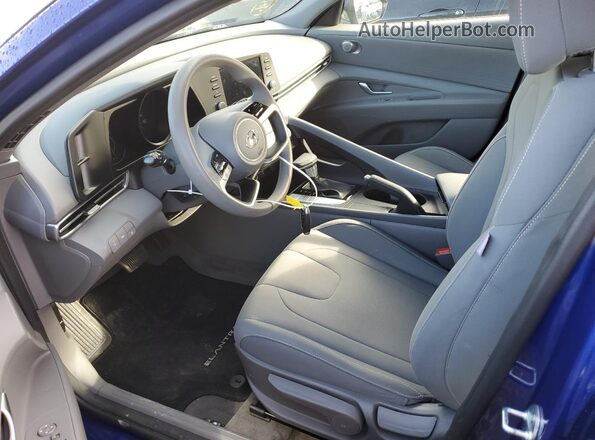 5NPLM4AG8NH066519 2022 HYUNDAI ELANTRA Blue Vista interior delantera