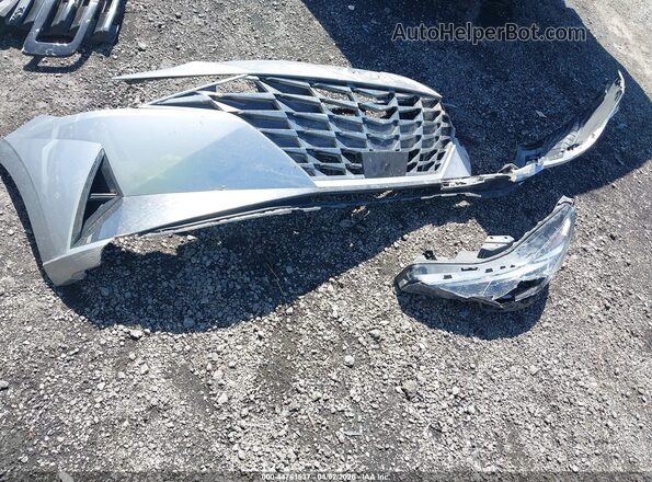 5NPLP4AG2MH027964 2021 HYUNDAI ELANTRA Серебряный Вид щитка приборов