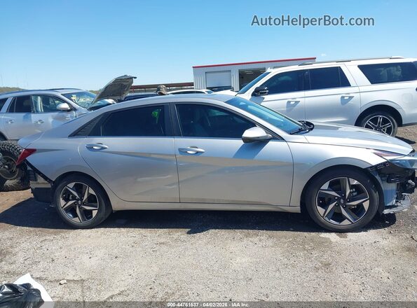 5NPLP4AG2MH027964 2021 HYUNDAI ELANTRA Серебряный Панорамный вид салона 360°
