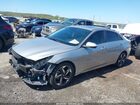 2021 Hyundai Elantra Limited Серебряный vin: 5NPLP4AG2MH027964