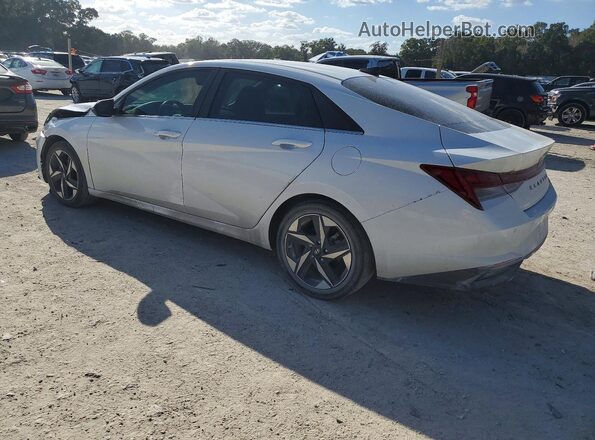 5NPLP4AG4NH069375 2022 HYUNDAI ELANTRA White Задня ліва чверть