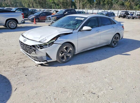 5NPLP4AG4NH069375 2022 HYUNDAI ELANTRA White Передня ліва чверть