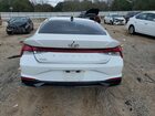 2022 Hyundai Elantra Limited White vin: 5NPLP4AG5NH082135