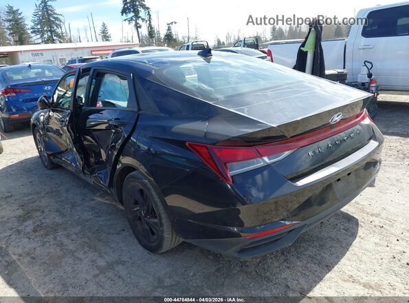 5NPLS4AG2MH043547 2021 HYUNDAI ELANTRA Черный Задняя левая четверть
