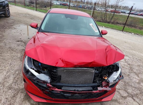 5NPLS4AG4NH081444 2022 HYUNDAI ELANTRA Red Widok z przodu